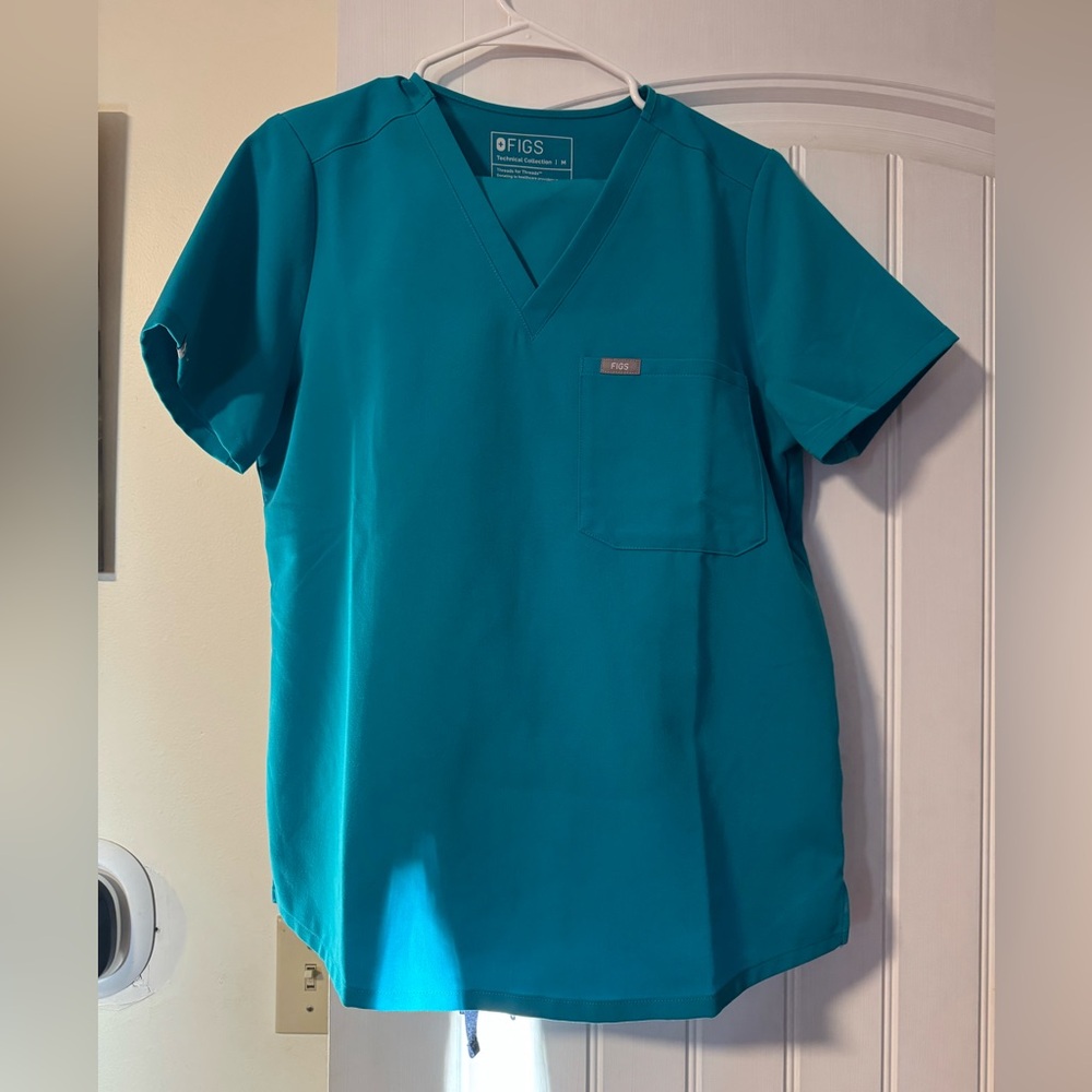 Figs Catarina Teal M